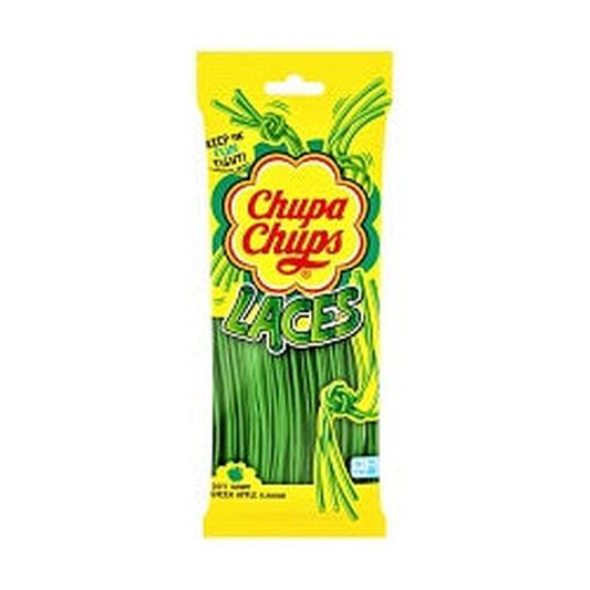 Chupa Chups Laces Green Apple – produktbilde