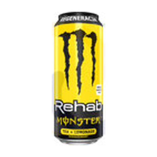 Energy Monster Rehab Tea Lemon, boks 0,5l – produktbilde