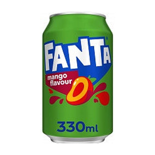 Fanta Mango – produktbilde