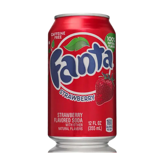 Fanta Strawberry USA (12 x 35,5cl) – produktbilde
