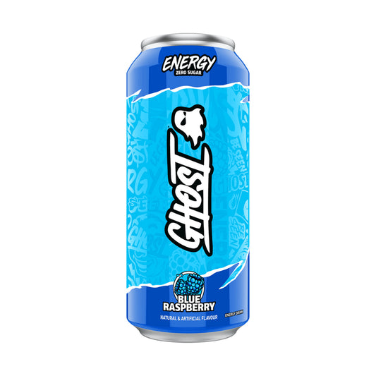 Ghost Energy Blue Raspberry Zero – produktbilde