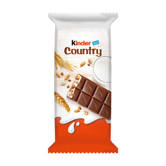 Kinder Country, melkesjokolade m/melkefyll – produktbilde