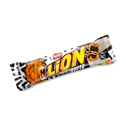 Lion Black White, 42g – produktbilde