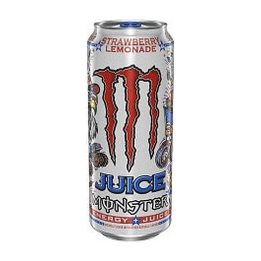 Monster Juice Strawberry Lemonade – produktbilde