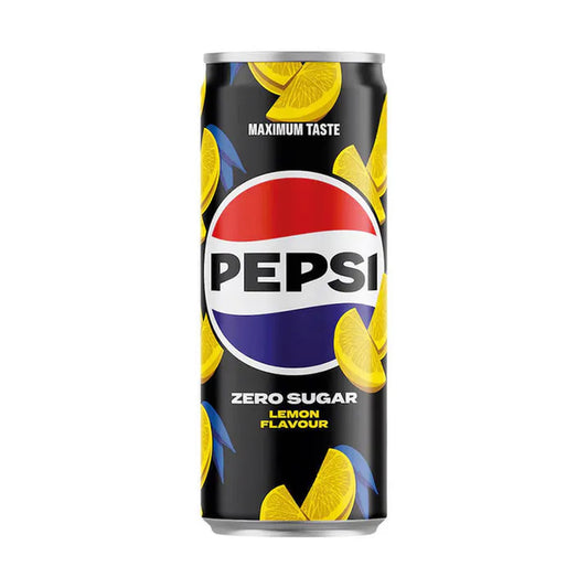 Pepsi Zero Sugar Lemon – produktbilde