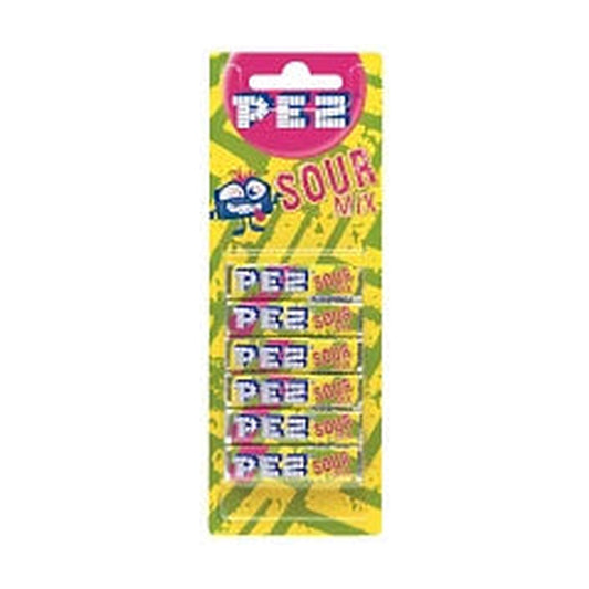 Pez Refills Sour 6 Pack – produktbilde