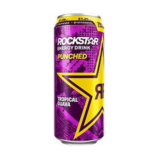 Rockstar Energy Drink Punched Tropical Guava – produktbilde