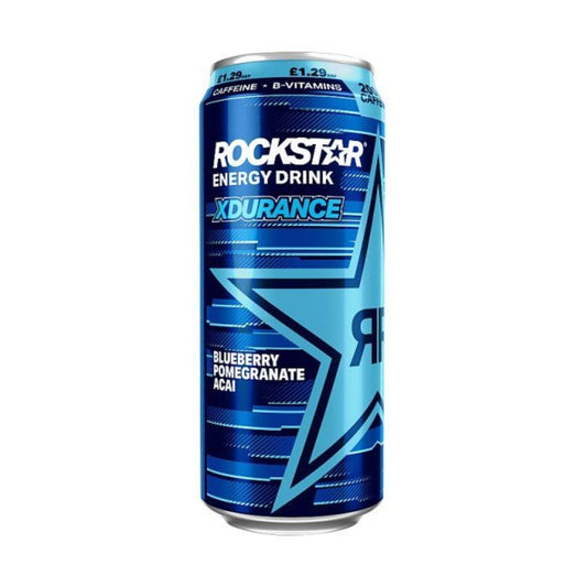 Rockstar Xdurance Blueberry Pomegranate – produktbilde