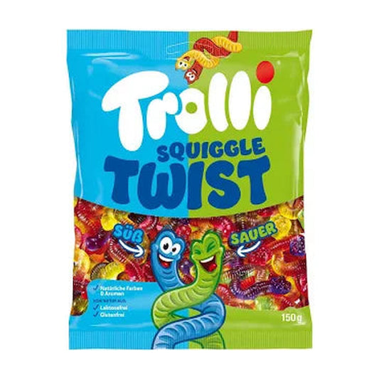 Trolli Squiggle Twist 150g – produktbilde