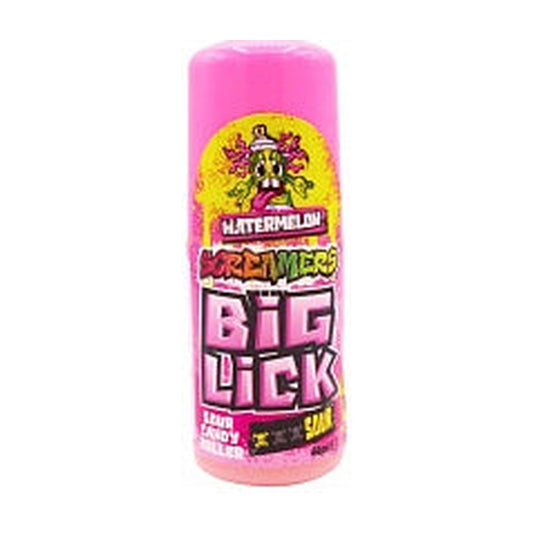 Zed Candy Screamers Super Sour Big Lick Watermelon – produktbilde